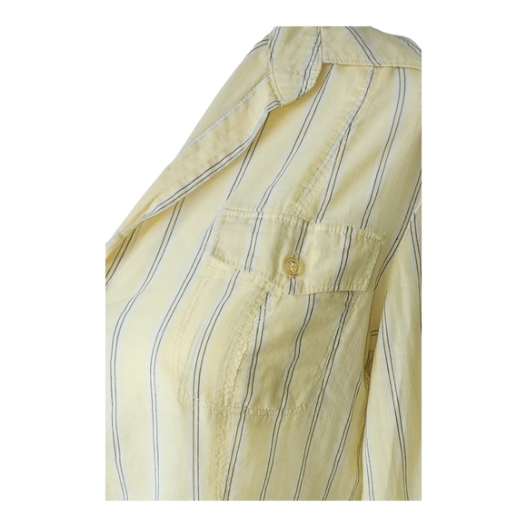 New York & Company Women's Collared Shirt, Front Button Down Closure, Si… - Picture 15 of 15